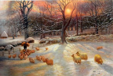 羊5 Oil Paintings